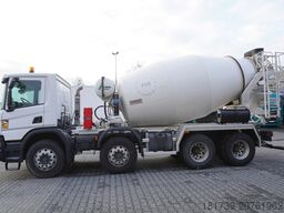 SCANIA P410 XT 8x4 / 80 tho. km!!! / SCHWING