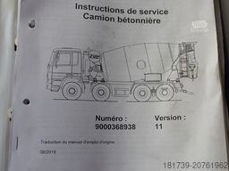 SCANIA P410 XT 8x4 / 80 tho. km!!! / SCHWING