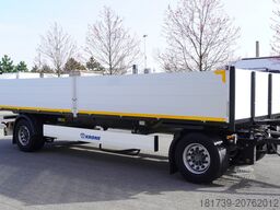 Krone Construction trailer /Flatbed 18 pallets