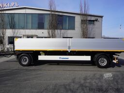 Krone Construction trailer /Flatbed 18 pallets