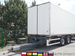 Fruehauf passthrough box trailer 18 EPAL / 2021 /