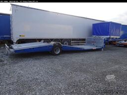 Semi Trailer 19 AF 1-Achs Tieflader Plane
