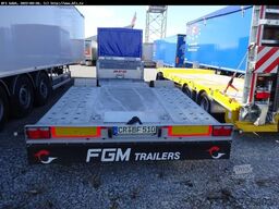 Semi Trailer 19 AF 1-Achs Tieflader Plane