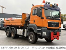 MAN TGS 28400*6x4*HIAB*Klima*3Seitenkipper*Lenk+Lift