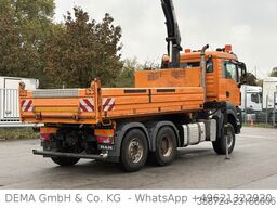 MAN TGS 28400*6x4*HIAB*Klima*3Seitenkipper*Lenk+Lift