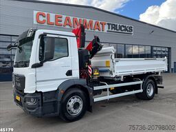 MAN TGM 18.320 Euro 6 Fassi 13 Tonmeter laadkraan N...