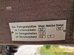 MERCEDES-BENZ Ernst Auwärter Teamstar Vario 814 H Kennzeichen