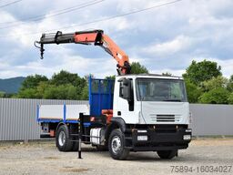 IVECO Eurocargo 180E28 *Pritsche 4,80m + KRAN