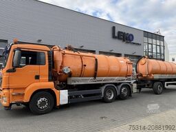 man TGX 26.360 6X2 Saugwagen 13.000l KONPLETZUG