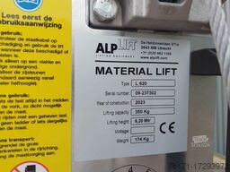 AlpLift Large 620 Material Lift, Valid inspection, *Guaran