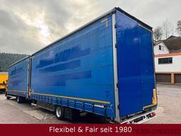 MAN 12.220 Jumbozug 120m³+Wecon Anhänger,Standklima