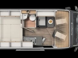 Sunlight Camper Van CLIFF 540 Adventure Edition Schlafdach