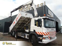 Scania P360 6X2 + HIAB 1420 K2 + REMOTE + TIPPER + EURO 5