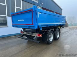 MÜLLER-MITTELTAL TA-2 Tandem 3 Seiten Kipper Alu Bordwände