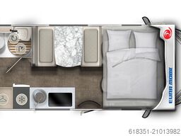 EURA MOBIL ACTIVA ONE 690 HB, 4,25 t, 140 PS, Naviceiver