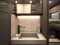 NIESMANN+BISCHOFF Arto 84, Gas-/Festtank,Sat,Autark,Eifelgrau,AHK