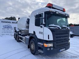 Scania P380 6x2*4, Mixer LIEBHERR 7m3 + 9m Half-pipe, ...