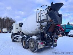 Scania P380 6x2*4, Mixer LIEBHERR 7m3 + 9m Half-pipe, ...