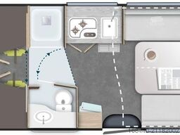 CHAUSSON Teilintegriert Titanium Line 797 ohne Hubbett