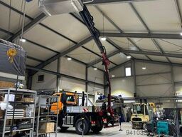 Unimog U435, absattelbarer Kran u. Arbeitskorb