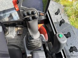 Kubota U35-3 mini excavator with 3 buckets, rototilt, and