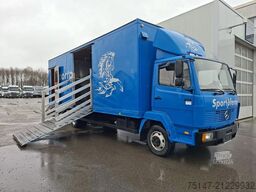 MERCEDES-BENZ 817 L 4 Pferde Laderampe 3-Sitzer AHK