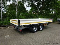 Möslein TTD 11 Weiß  neuer Tandem 3- Seitenkipper Tieflader-- Neufahrzeug --