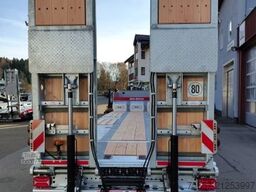 MÜLLER-MITTELTAL 3-achs mit Radmulden, 2 Ladehöhen, Klapprampen