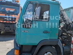 MAN 8-174 / Hiab 045 Kran / Kipper Meiler