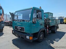 MAN 8-174 / Hiab 045 Kran / Kipper Meiler