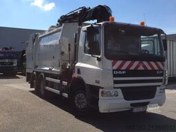 DAF CF 75 250 FAN + Geesink garbage + Krane HIAB 195