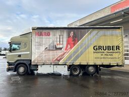 SCANIA R450, 6X2, LBW, EDSCHA-VERDECK, LENK-LIFTACHSE, VOLL-LUFT, E6