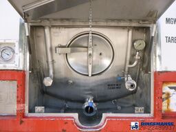 M1 Engineering Food tank container inox 20 ft / 25 m3 / 1 comp