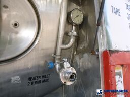 M1 Engineering Food tank container inox 20 ft / 25 m3 / 1 comp