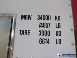M1 Engineering Food tank container inox 20 ft / 25 m3 / 1 comp
