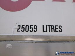 M1 Engineering Food tank container inox 20 ft / 25 m3 / 1 comp