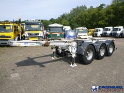 L.A.G. 3-axle container trailer 20 ft