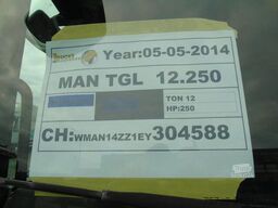 MAN TGL 12.250 + EURO 5 + LIFT