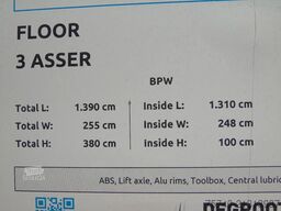 Floor KENNIS 16TON + 3x BPW