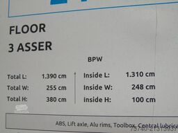 Floor KENNIS 16TON + 3x BPW
