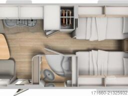 HYMER/ERIBA Eriba Nova 535 SAT/TV/Rangierhilfe/Radio