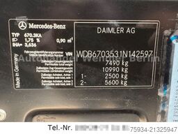MERCEDES-BENZ Vario 816D Kasten Maxi lang/hoch 1.Hd orig.88tkm