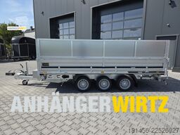 trailershop Martz Kipper 400/3 Profi 400x200x100cm