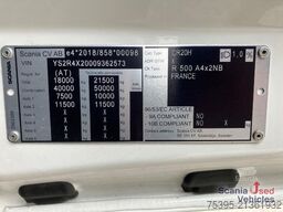Scania R 500 A4x2NB FULL AIR Hydraulik !