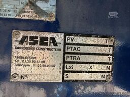 ASCA DEMICO C219BA 19T - 2-achsen PRITSCHE + TWISTLOCKS - A...