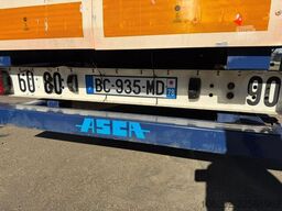 ASCA DEMICO C219BA 19T - 2-achsen PRITSCHE + TWISTLOCKS - A...