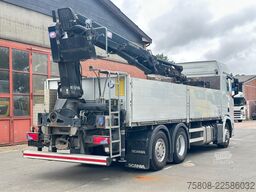 SCANIA R500 6x2 Baustoff HMF 2110 Lift/Lenk Retarder