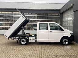 VW Transporter 2.0 TDI L2H1 DC Kipper open laadbak...
