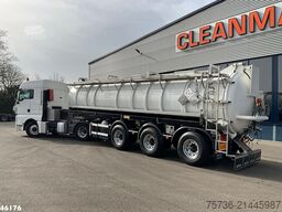 Man TGX 18.400 trekker  + Burg oplegger met Bekker ...