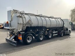 Man TGX 18.400 trekker  + Burg oplegger met Bekker ...